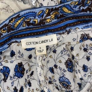 Cotton Candy LA Paisley Print Romper